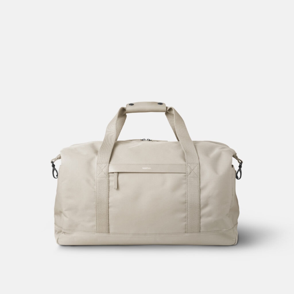 Large Weekender | Sand White | Sustainable & Stylish